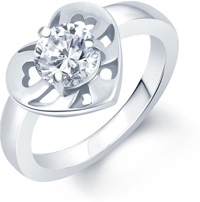 52% OFF on Sukkhi Solitaire Cubic Zirconia Alloy Cubic Zirconia Rhodium Plated Ring 52% OFF on Sukkhi Solitaire Cubic Zirconia Alloy Cubic Zirconia Rhodium Plated Ring