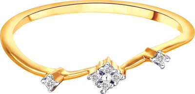 27% OFF on EJewelBay Gold Diamond 14K Yellow Gold Plated 14 K Ring