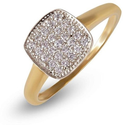 14% OFF on Shashvat Jewels Yellow Gold Diamond 14 K Ring