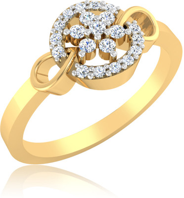 31% OFF on IskiUski Celestial Cluster Gold 14 K Ring