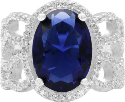 30% OFF on Gemtogems Shopper's Delight Sterling Silver Sapphire Ring