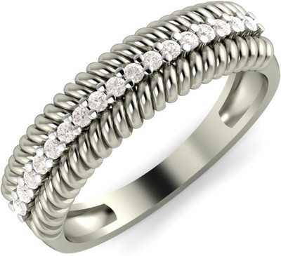 KuberBox The Star Line Up Band Gold 14 K Ring