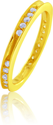 9% OFF on Image Inc Silver Cubic Zirconia Ring