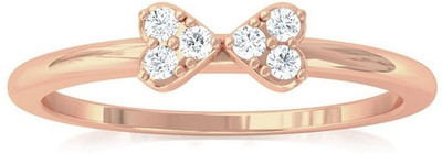 15% OFF on Kreeli Grace Gold, Rose Gold Diamond 18 K Ring