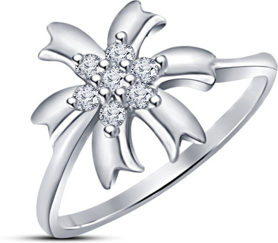 20% OFF on Siover Kusum Sterling Silver NA Rhodium Plated Ring