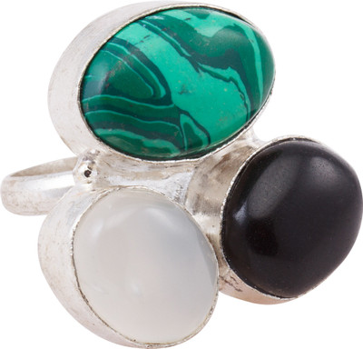 Loveforprettythings Metal Silver Plated Ring