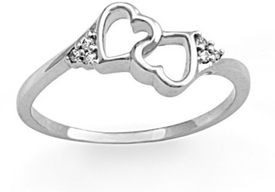 12% OFF on Jpearls Made For Each Other Diamond White Gold 18 K Ring