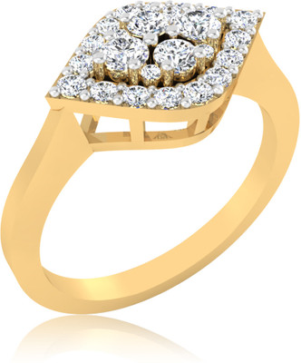 31% OFF on Forevercarat Trident Band Gold 14 K Ring