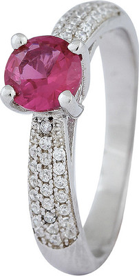 Pretty Hollie Silver Cubic Zirconia Ring