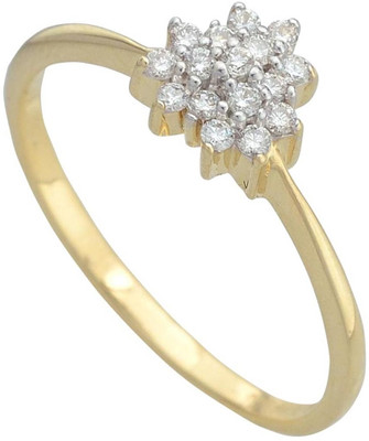 30% OFF on Caratcents Gold Diamond 14K Yellow Gold Plated 14 K Ring