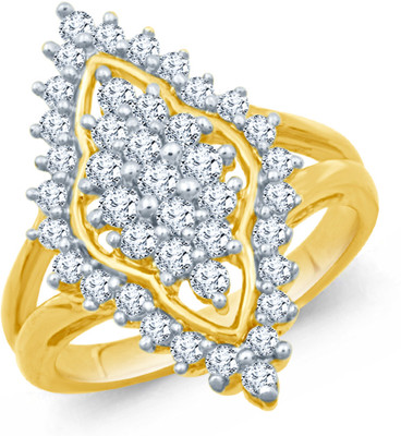 50% OFF on Eldora Alloy Yellow Gold Plated Ring 50% OFF on Eldora Alloy Yellow Gold Plated Ring