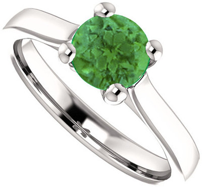 62% OFF on Love Bright Jewelry Sterling Silver Emerald Rhodium Plated Ring 62% OFF on Love Bright Jewelry Sterling Silver Emerald Rhodium Plated Ring