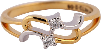 30% OFF on HR Jewels Giftable Gold Diamond Yellow Gold Plated 14 K Ring 30% OFF on HR Jewels Giftable Gold Diamond Yellow Gold Plated 14 K Ring