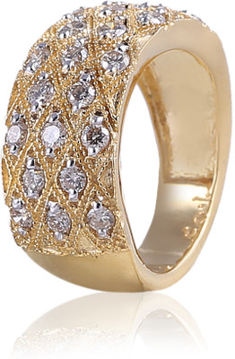 Jisha Spinner Wedding Band Gold Diamond 14 K Ring