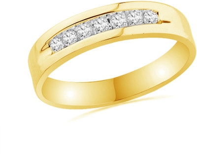 11% OFF on Jpearls Yellow Gold Diamond 18K Yellow Gold Plated 18 K Ring 11% OFF on Jpearls Yellow Gold Diamond 18K Yellow Gold Plated 18 K Ring