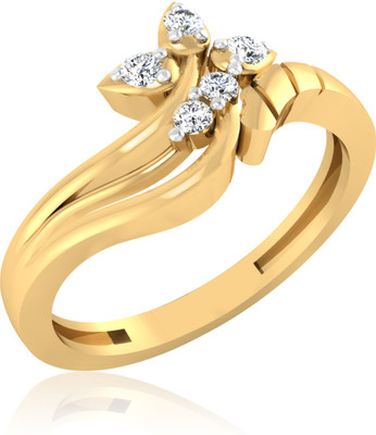 31% OFF on Forevercarat Charming Silver 14K Yellow Gold Plated Ring