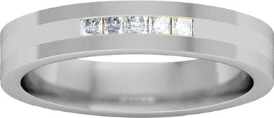 40% OFF on JacknJewel 0.05 Carat Certified Silver Diamond Silver Plated Ring
