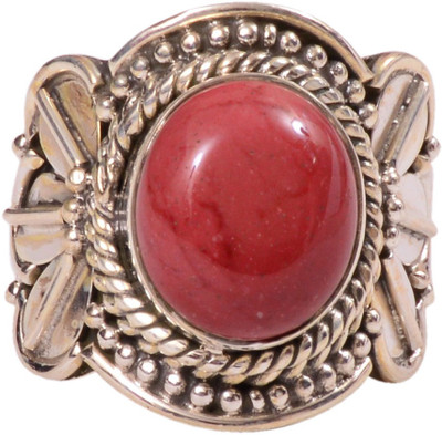 48% OFF on Rubera Silver Ring