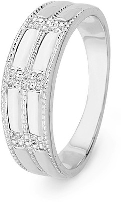 30% OFF on Jpearls White Gold Diamond 18K Yellow Gold Plated 18 K Ring