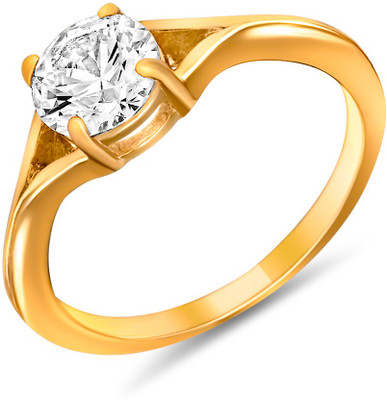 44% OFF on Mahi Ecstatic Finger Brass, Alloy Swarovski Crystal 24K Yellow Gold Plated Ring 44% OFF on Mahi Ecstatic Finger Brass, Alloy Swarovski Crystal 24K Yellow Gold Plated Ring