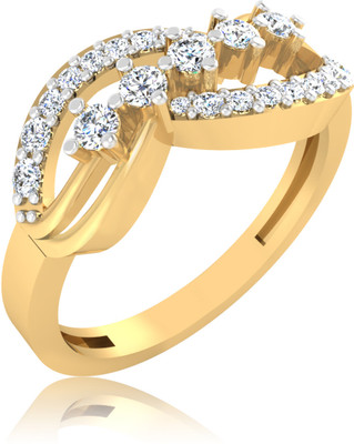 31% OFF on Forevercarat Rocker Style Gold 14 K Ring