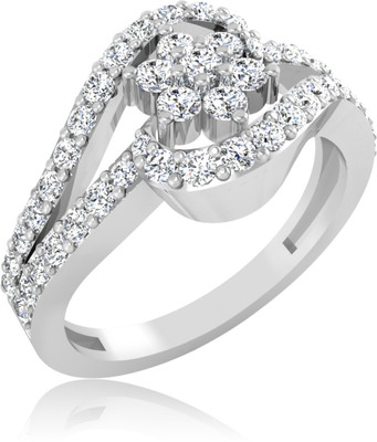 31% OFF on Forevercarat Designer Silver Sterling Silver Plated Ring 31% OFF on Forevercarat Designer Silver Sterling Silver Plated Ring