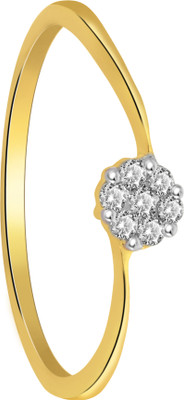 Cygnus Cluster Gold 18K Yellow Gold Plated 18 K Ring
