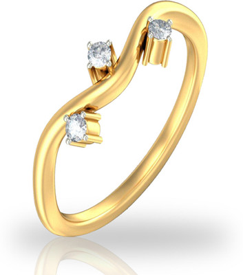 35% OFF on JacknJewel Gold Diamond 18 K Ring