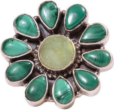 46% OFF on Rubera Silver Topaz Ring