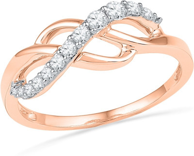 12% OFF on Jpearls Rose Gold Diamond 18K Rose Gold Plated 18 K Ring 12% OFF on Jpearls Rose Gold Diamond 18K Rose Gold Plated 18 K Ring