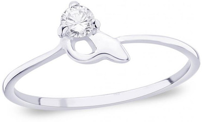 4% OFF on Taraash Elegant CZ Silver Cubic Zirconia Ring 4% OFF on Taraash Elegant CZ Silver Cubic Zirconia Ring