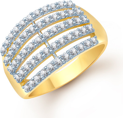 75% OFF on Meenaz Blossomy Fourline Alloy Ring