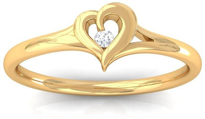 15% OFF on Kreeli Supriya Gold, Yellow Gold Diamond 18 K Ring