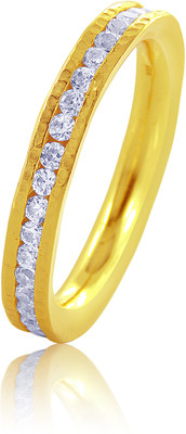 9% OFF on Image Inc Silver Cubic Zirconia Ring
