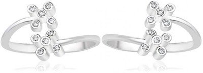 24% OFF on Taraash Top Openable Sterling Silver Toe Ring