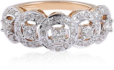 8% OFF on Jisha Gold Diamond 14 K Ring