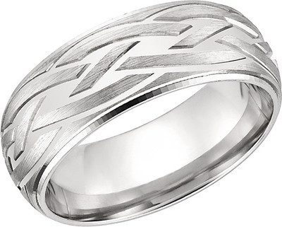 53% OFF on Kiara Jewellery Sterling Silver Cubic Zirconia Rhodium Plated Ring