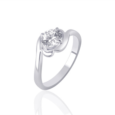 86% OFF on VK Jewels Solitaire Rhodium Plated Alloy Cubic Zirconia K Ring 86% OFF on VK Jewels Solitaire Rhodium Plated Alloy Cubic Zirconia K Ring
