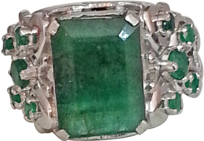 52% OFF on Surat Diamond Sterling Silver Emerald Ring 52% OFF on Surat Diamond Sterling Silver Emerald Ring