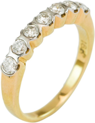 15% OFF on Rakam Gold Diamond 18K Yellow Gold Plated 18 K Ring