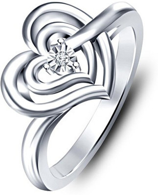26% OFF on Kirati Sterling Silver Platinum Plated Ring