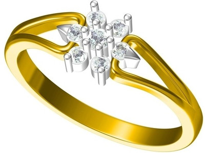 Divaas Gold Gold 18K Yellow Gold Plated 18 K Ring