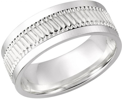 53% OFF on Kiara Jewellery Sterling Silver Cubic Zirconia Rhodium Plated Ring