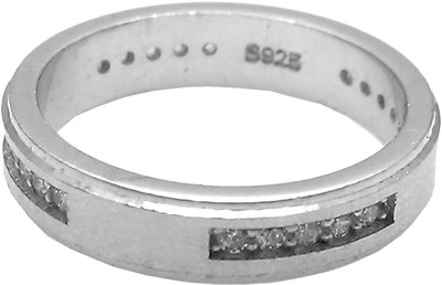 10% OFF on Jewel Craft Silver Cubic Zirconia Rhodium Plated Ring