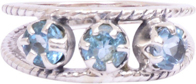 27% OFF on Rubera Topaz Stone Silver Topaz Ring