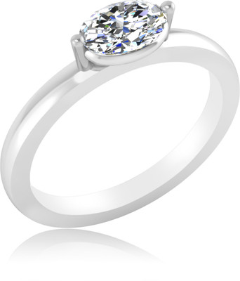 31% OFF on IskiUski Sterling Silver Platinum Plated Ring