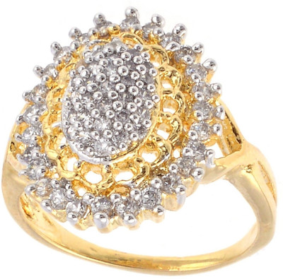 50% OFF on Be You Diamond-look Brass Cubic Zirconia 18K White Gold, 18K Yellow Gold, Rhodium Plated Ring 50% OFF on Be You Diamond-look Brass Cubic Zirconia 18K White Gold, 18K Yellow Gold, Rhodium Plated Ring