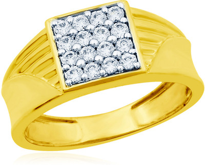 80% OFF on Eldora Alloy Yellow Gold Plated Ring