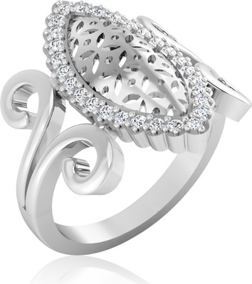 31% OFF on Forevercarat Diamond Paisley Silver Diamond Sterling Silver Plated Ring 31% OFF on Forevercarat Diamond Paisley Silver Diamond Sterling Silver Plated Ring