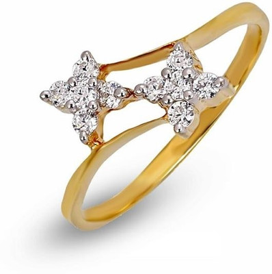 14% OFF on Shashvat Jewels Yellow Gold Diamond Ring
